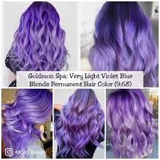 A deep dark violet hair dye says sexy and mysterious. Goldmon Spa Very Light Violet Blue Blonde Permanent Hair Color 9 68 Shopee Philippines