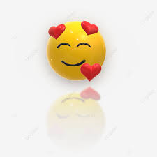 Smiling face with hearts emoji. Smiling Face With Hearts Emoji 3d Cartoon Style 3d Emoji Yellow Png Transparent Clipart Image And Psd File For Free Download