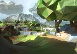 Http Forum Unity3d Com Attachments Wip11 Jpg 100575 Low Poly Low Poly Art Low Poly 3d Models