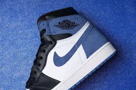 Air Jordan 1 High Og 6 Rings Blue Moon 555088 115 Blue White Black In 2020 Jordan 1 Retro High Air Jordans Air Jordans Retro