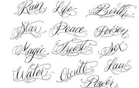 Web site bitfontmaker lets you design, create, and download your own fonts. Cursive Letters Tattoo Fonts Money Tattoos Designs Lettrage Tatouage Ecriture Tatouage Prenom Alphabet Tatouage