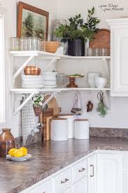 How To Decorate Kitchen Shelves