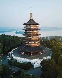 Chinasights On Instagram Leifeng Pagoda Is Another One Of The Great Tourist Attractions Hangzhou Has To Offer Located Tourist Attraction Tourist West Lake