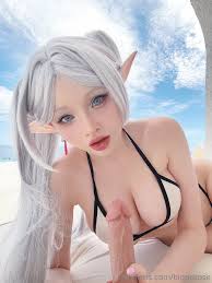 Full Body Nude Frieren Cosplay By Hidori Rose