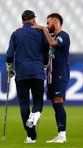 Neymar Worries About Injured Mbappe Friends Joueurs De Foot Coloriage Foot Neymar
