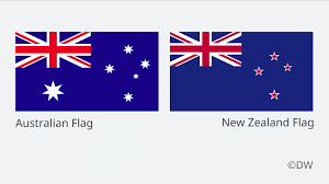 The new zealand flag is a blue field with with four stars and in the left corner a flag of great britain. New Zealand S Acting Prime Minister Claims Australia Copied Its Flag News Dw 25 07 2018