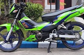 The love of honda cbr600. Modifikasi Motor Kawasaki Bebek