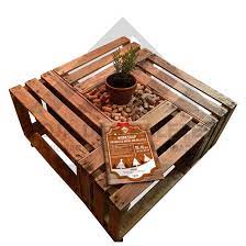 52w x 30d x 16t. Fruit Boxes Coffee Table