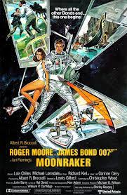 Original united artists advance one sheet poster (27x41) for the lewis gilbert outer space spy adventure, moonraker (1979) starring roger moore, lois chiles, michael lonsdale, and richard kiel. Moonraker 1979 Imdb