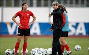 Women's national team at the beijing 2008 olympics. A Whole New Pitch For The U S The New York Times