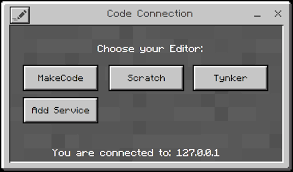 You will also add some commands for turning your agent. Code Connection Official Minecraft Wiki