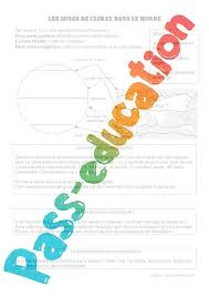 Carte montrant la répartition des trois grandes zones climatiques à la surface de la terre. Les Zones De Climat Dans Le Monde Cm1 Cm2 Exercices Geographie Cycle 3