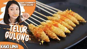 Pin Di Telur Gulung