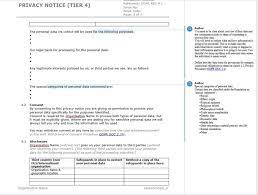 No registration needed free ⇒ try it yourself! How To Write A Gdpr Privacy Notice With Example Documentation Template It Governance Usa Blog