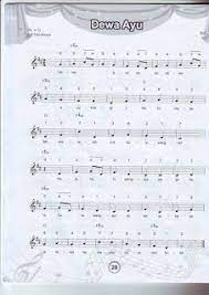 32 Lagu Daerah Dengan Not Angkan Dan Not Balok Lirik Lagu Lagu Lirik