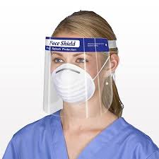 The face shields are also comfy to wear since they have adjustable straps, which offer a custom fit for most users. Protective Face Shield Anti Fog Blue 90640 Qosmedix
