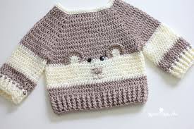 Crochet Character Sweater And Yarnspirations Baby S Day Out Lookbook Repeat Crafter Me