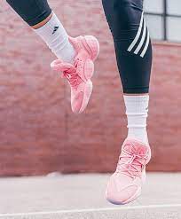 4 during breast cancer awareness month. Adidas Harden Vol 4 Shoes Mens Athlokinisi Pink Basketball Shoes Trendy Shoes Sneakers Sneakers