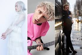 Dan levy / phoebe…, with scene descriptions. Phoebe Bridgers Machine Gun Kelly Nathaniel Rateliff To Play Snl Rolling Stone