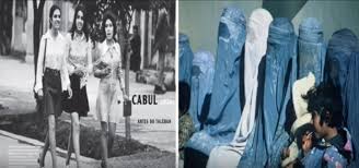 Afghan women, men, and child in traditional dress ride in a cart through an arid, rocky landscape, november, 1959. Iranian And Afghan Women Then And Now Why Evolution Is True