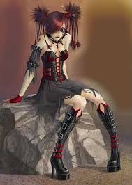 Check out vampiros's art on deviantart. Anime Gothic Vampire Girl Novocom Top