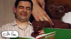 Sew buttons to head with black yarn, making an x shape in each one. Bean S Xmas Bedtime With Teddy Christmas Bean Mr Bean Funny Clips Mr Bean Official Youtube