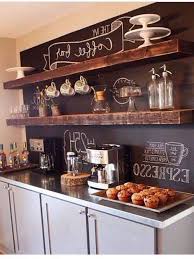 35 Smart Diy Coffee Bar Design Ideas For Kitchen Kitchens Kitchendesign Kitchenideas Industrial Decor Kitchen Industrial Decor Diy Cafe Kitchen Decor