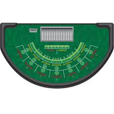 Monaco Mini Baccarat Table Layout Green Baccarat Casino Layout