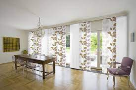Lori demonstrates the window treatment options for sliding glass doors. 23 Window Treatment Ideas Effortlessly Change The Room Nuance
