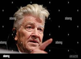 US director David Lynch is seen at his press-conference in Kiev,  Ukraine,Nov. 17, 2017. Lynch announced the launch of his charity David  Lynch Foundation in Eastern Europe based in Kiev to combat