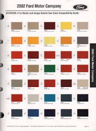 2001 Ford F250 Paint Colors