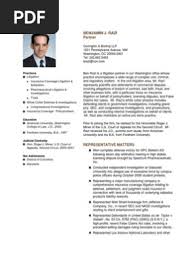 Benjamin Razi at Covington & Burling