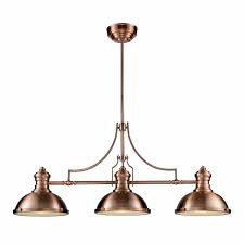 Trent Austin Design Fredela 3 Light Kitchen Island Linear Pendant R In 2020 Transitional Pendant Lighting Copper Light Fixture Transitional Kitchen Island Lighting