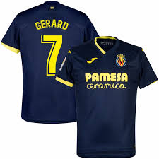 Willst du das trikot bedrucken? Joma Villarreal Gerard 7 Away Trikot 2020 2021 Fan Style Beflockung