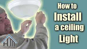 Leds are integrated into the fixture so there are no bulbs to change. How To Install Ceiling Light Flush Mount Light Fixture Easy Home Mender Youtube