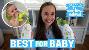 Cetaphil is a trusted brand for gentle cleansers for all ages and skin types, so you can bet their baby wash and shampoo is gentle enough for the most delicate skin. Best Newborn Baby Products Skin Hair Bath Diaper Organic Non Toxic Natural Youtube