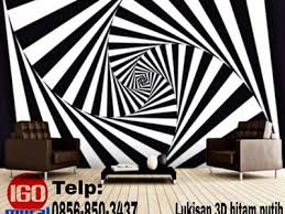  0856 850 3437 Jasa Lukisan 3d Hitam Putih Lukisan3ddindingsederhana Profil Pinterest