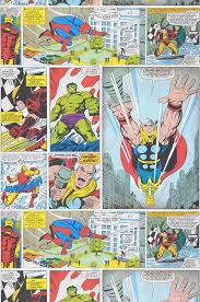 Black And White Marvel Comic Strip Wallpaper Wallpaper 1960s Marvel Comic Wallpaper From The 70s Marvel Comics Wallpaper Kids Wallpaper Pattern Wallpaper