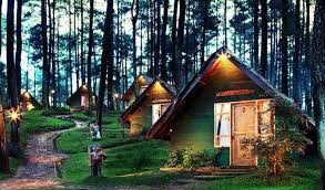 Lokasi dan rute menuju rumah hobbit jogja. Wisata Alam Cikole Lembang Rumah Hobbit Dan Outbound Urbandung