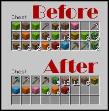 How many items fit in a minecraft chest? Chestsort Api Spigotmc High Performance Minecraft