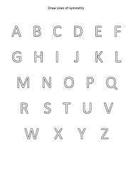 If you want to be able to qualify for a personal line of credit sometime. Maths Symmetry Of Letters Teaching Resources
