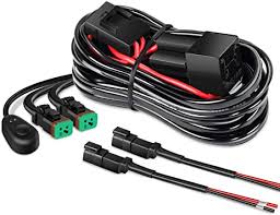 Wire leads come attached to the led pilot light's housing, making them simple to install. Amazon Com Nilight 10016w 16awg Dt Connector Wiring Harness Kit Led Light Bar 12v On Off Switch Power Relay Blade Fuse For Off Road Lights Led Work Light 2 Leads 2 Years Warranty Automotive