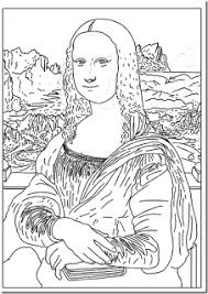 Leonardo Da Vinci Coloring Pages Etiquetas Artastica Nel 2020 Leonardo Da Vinci Disegni Da Colorare Storia Della Pittura