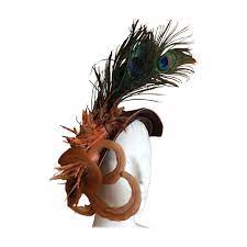 1940 S Bird Of Paradise Feather Hat Feather Hat Vintage Hats 1920s Hats Vintage