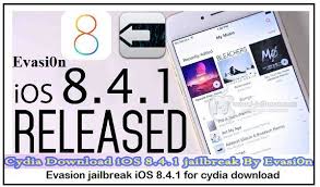 Cydia Ios 8 4 1 Jailbreak By Evasi0n Download Ios 8 Ios Tablet