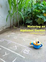 Watering An Alphabet Garden Toddler Approved Preschool Lessons Fun Learning Kids Learning