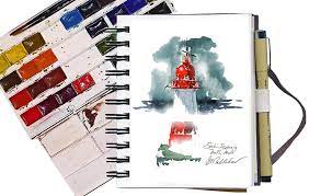 Yarka St Petersburg Professional Watercolor Pans And Sets Blick Art Materials Art Materials Watercolor Pans Watercolor Palette