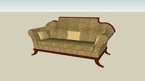Dwg models for autocad 2007. Vintage Sofa 3d Warehouse