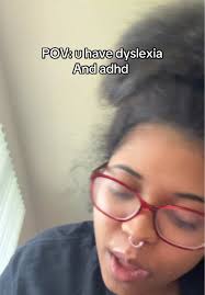 Girl with Adhd and Dyslexia Cringe