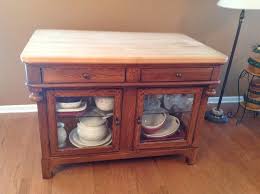 Love the idea of a kitchen island? Land Of Longaberger In Sun City Moving Sale Starts On 9 18 2015 Butcher Block Kitchen Island China Cabinet Cabinet